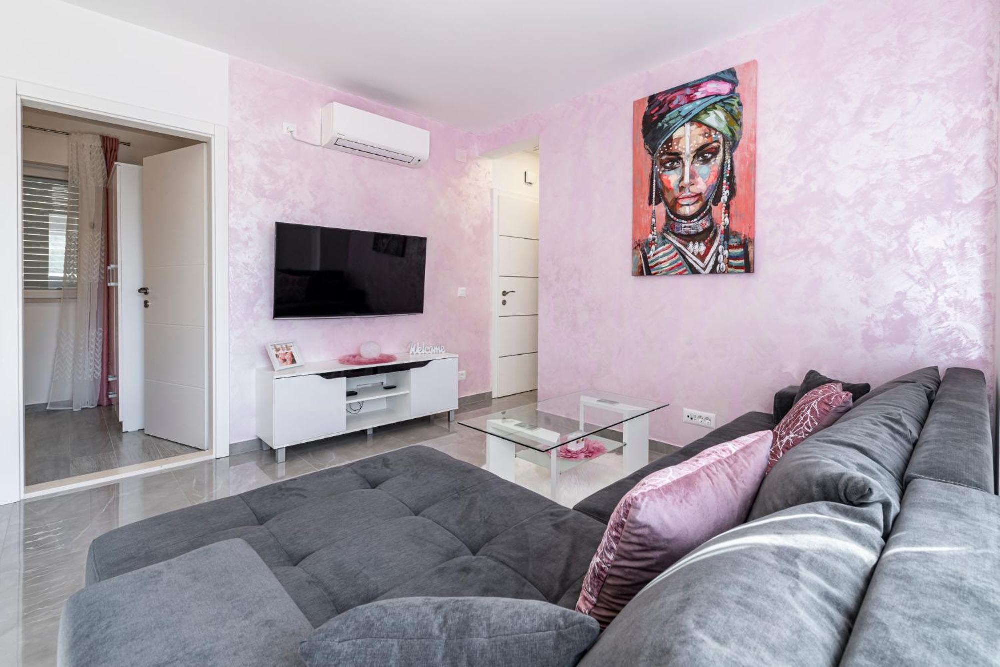 Apartments Lana Млини Экстерьер фото