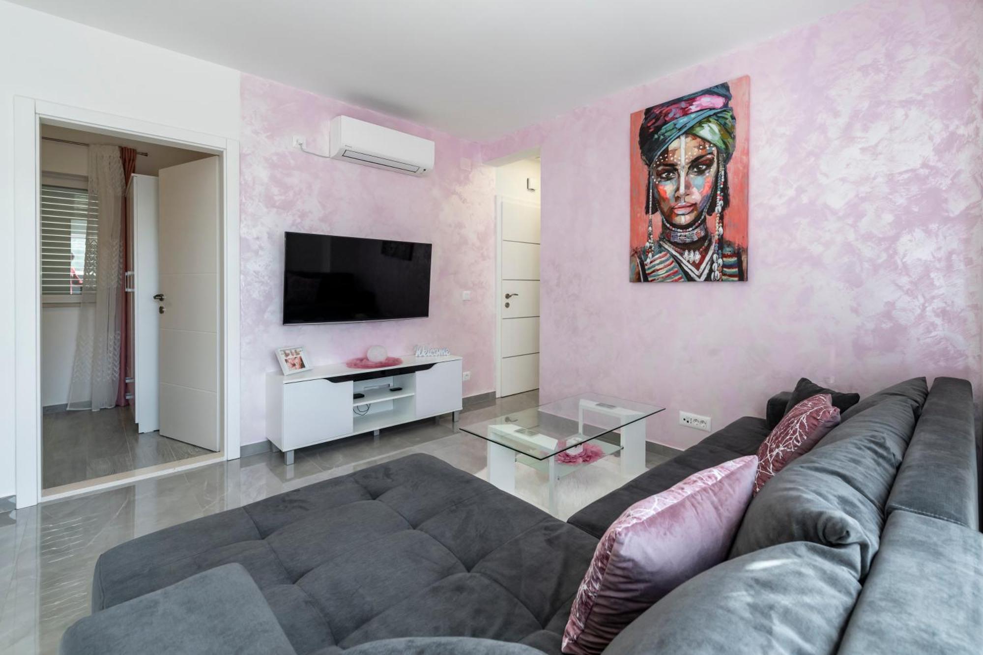 Apartments Lana Млини Экстерьер фото